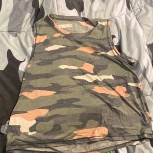 Army print top